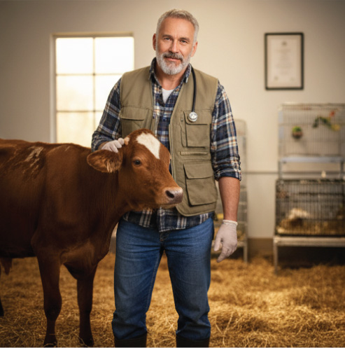 Especialista dental veterinario